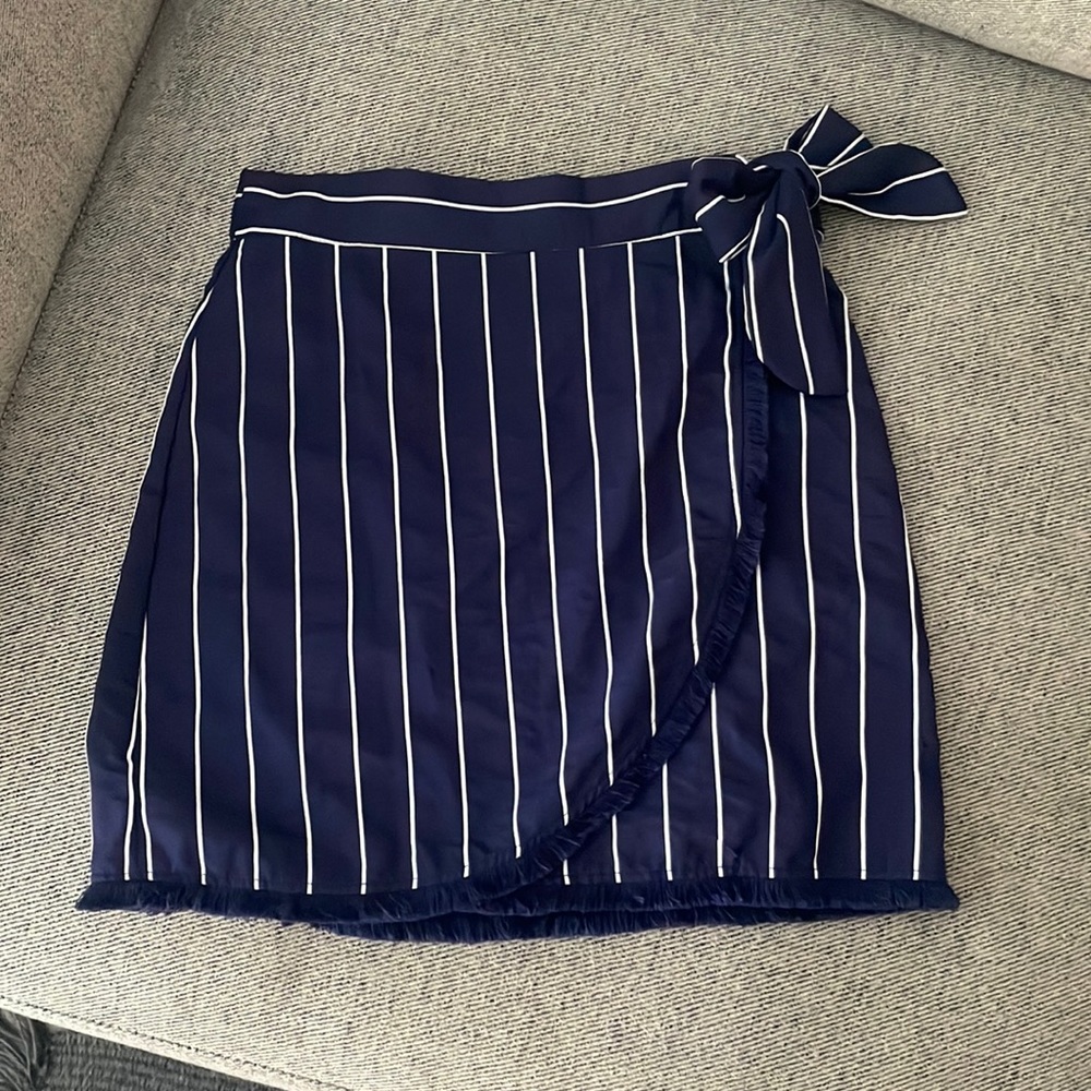 Vici Striped Mini Skirt